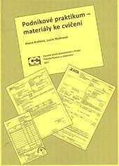 kniha Podnikové praktikum - materiály ke cvičení, Oeconomica 2011