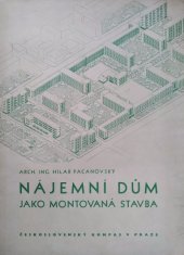 kniha Nájemní dům jako montovaná stavba, Československý kompas 1947