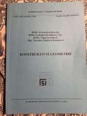 kniha Konstruktivní geometrie, Akademické nakladatelství CERM 2006