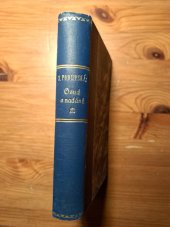 kniha Osud a nadání román, J. Otto 1898