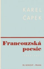 kniha Francouzská poezie Překlady, Fr. Borový 1936