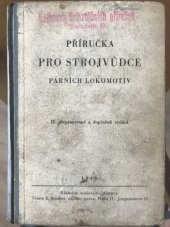 kniha Příručka pro strojvůdce parních lokomotiv, Ministerstvo dopravy 1948