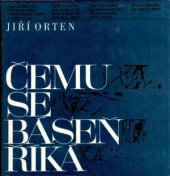 kniha Čemu se báseň říká, Československý spisovatel 1967