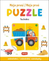 kniha Moje první/Moje prvé puzzle Technika snímatelné/snímateľné samolepky, INFOA 2024