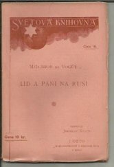 kniha Lid a páni na Rusi zimní povídky, J. Otto 1898