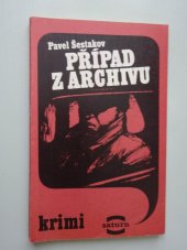 kniha Případ z archívu, Lidové nakladatelství 1988