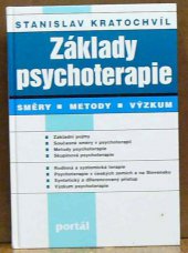 kniha Základy psychoterapie, Portál 1998