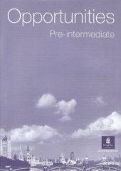 kniha Opportunities Pre-Intermediate Test Book, Longman 2000