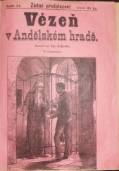 kniha Vězeň v Andělském hradě román, Nákladem knihkupectví A. Hynka 