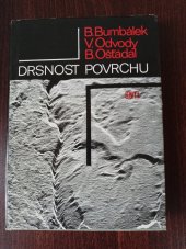 kniha Drsnost povrchu, SNTL 1989