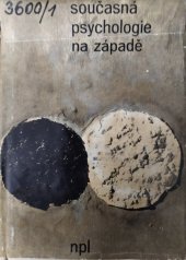 kniha Současná psychologie na západě, Nakladatelství politické literatury 1965