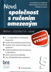 kniha Nová společnost s ručením omezeným právo - účetnictví - daně, Grada 2015