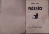 kniha Pašeráci, Pokrok 1929