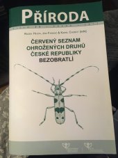 kniha Červený seznam ohrožených druhů České republiky. Bezobratlí Příroda. Číslo 36., Agentura ochrany přírody a krajiny České republiky 2017