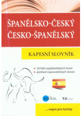 kniha Španělsko-český, česko-španělský kapesní slovník, Edika 2012