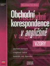 kniha Obchodní korespondence v angličtině vzory, CPress 2001