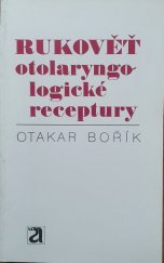 kniha Rukověť otolaryngologické receptury, Avicenum 1978