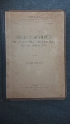 kniha Snůška starých jmen, jak se nazývaly v Čechách řeky, potoky, hory a lesy, Nákladem České akademie věd a umění 1920