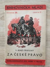 kniha Za české právo, Josef Hokr 1935
