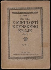 kniha Z minulosti kdyňského kraje. [Část I], Okresní sbor osvětový 1925