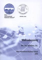 kniha Makroekonomie, Brno International Business School 2004