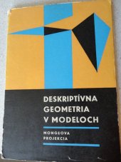 kniha Deskriptívna geometria, Slovenské vydavateľstvo technickej literatúry 1962