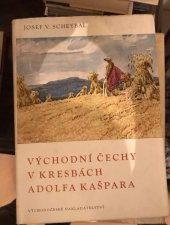 kniha Východní Čechy v kresbách Adolfa Kašpara, Východočeské nakladatelství 1964