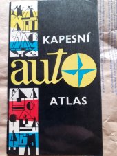 kniha Kapesní autoatlas, Kartografické nakladatelství 1969