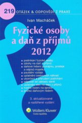 kniha Fyzické osoby a daň z příjmů 2012, Wolters Kluwer 2012