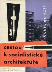 kniha Cestou k socialistické architektuře, SNTL 1960