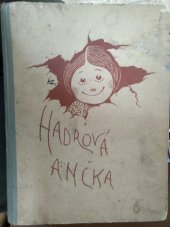 kniha Hadrová Ančka, F. Topič 1929