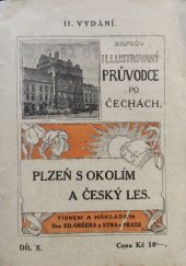 kniha Plzeň s okolím a Český les, Edvard Grégr a syn 1927