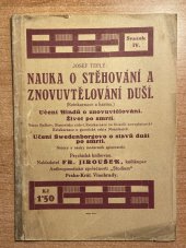 kniha Nauka o stěhování a znovuvtělování duší [Reinkarnace a karma], Jiroušek 1924