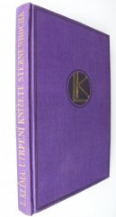 kniha Utrpení knížete Sternenhocha groteskní romanetto, Rudolf Škeřík 1928