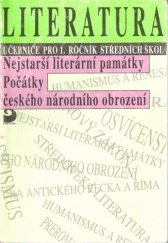 kniha Literatura nejstarší lit. památky. Počátky čes. nár. obrození, Fortuna 1994