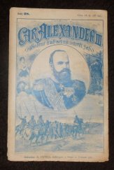 kniha Car Alexander III. a odhalení záhadné smrti jeho. Díl I., Nakladatelství Aloisa Hynka 