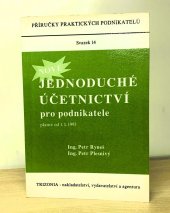 kniha Nové jednoduché účetnictví pro podnikatele Platné od 1. 1. 1993, Trizonia 1993