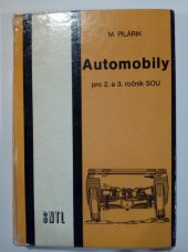 kniha Automobily pro 2. a 3. ročník středních odborných učilišť, SNTL 1984