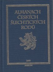 kniha Almanach českých šlechtických rodů 2003, Martin 2003