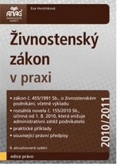 kniha Živnostenský zákon v praxi, Anag 2010