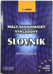 kniha Malý ekonomický výkladový slovník, A plus 2004