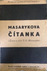 kniha Masarykova čítanka (jeho život a dílo), O. Sobek 1937