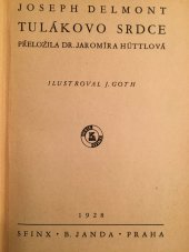 kniha Tulákovo srdce, Sfinx, Bohumil Janda 1928