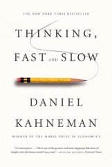 kniha Thinking, fast and slow , Penguin Books 2012