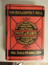 kniha Nový kapesní slovník česko-francouzský a francouzsko-český = Nouveau Dictionnaire Manuel tchèque-français et français-tchèque, Jindřich Lorenz 1927