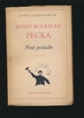 kniha Písně proletáře, Mladá fronta 1951