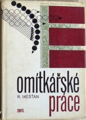 kniha Omítkářské práce Určeno [také] učňům i žákům odb. škol, SNTL 1972