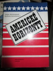 kniha Americké horizonty, Svoboda 1989