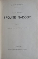 kniha Spojité nádoby, Spolek výtvarných umělců Mánes 1934