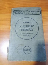 kniha Kneippův herbář, Vaněk & Votava 1921